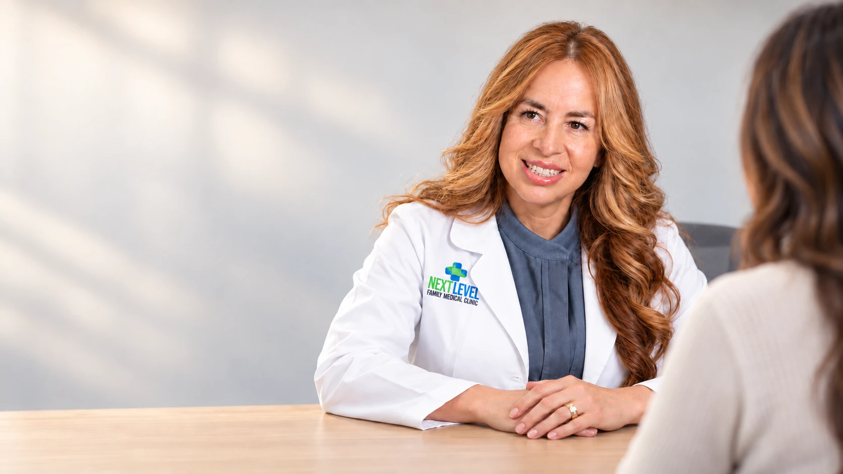 Magdalena Salinas in a consultation setting